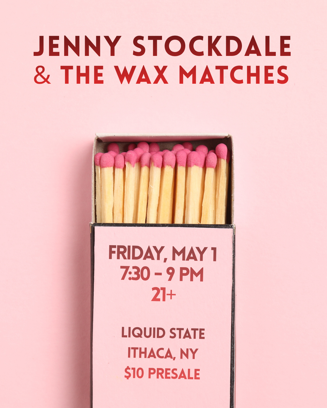 Jenny Stockdale & The Wax Matches