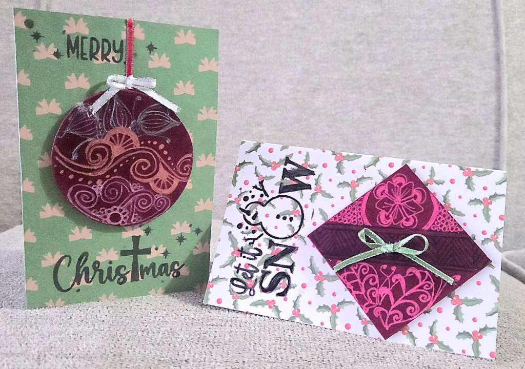 Zentangles Holiday Cards with Toni Johnson