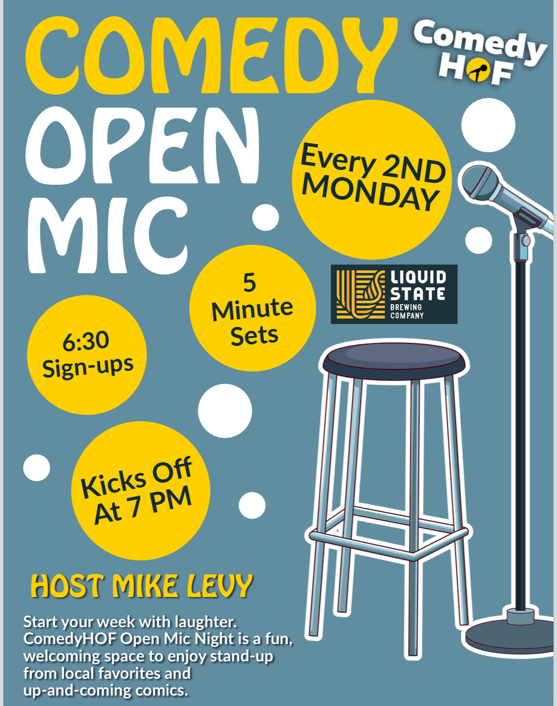 Comedy Open Mic!