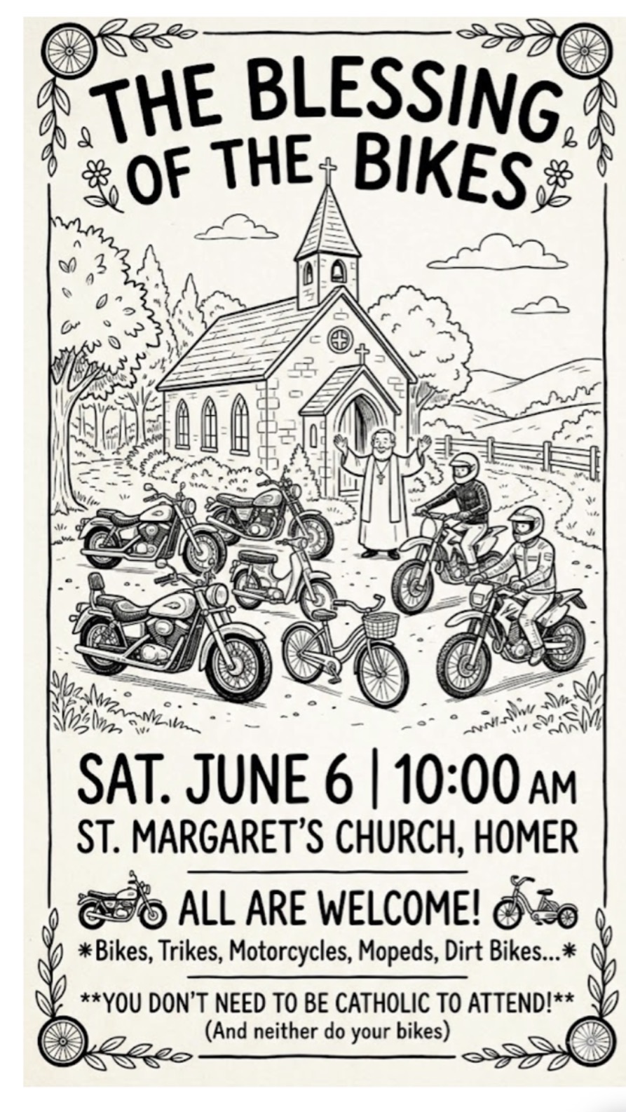 Blessing of the Bikes