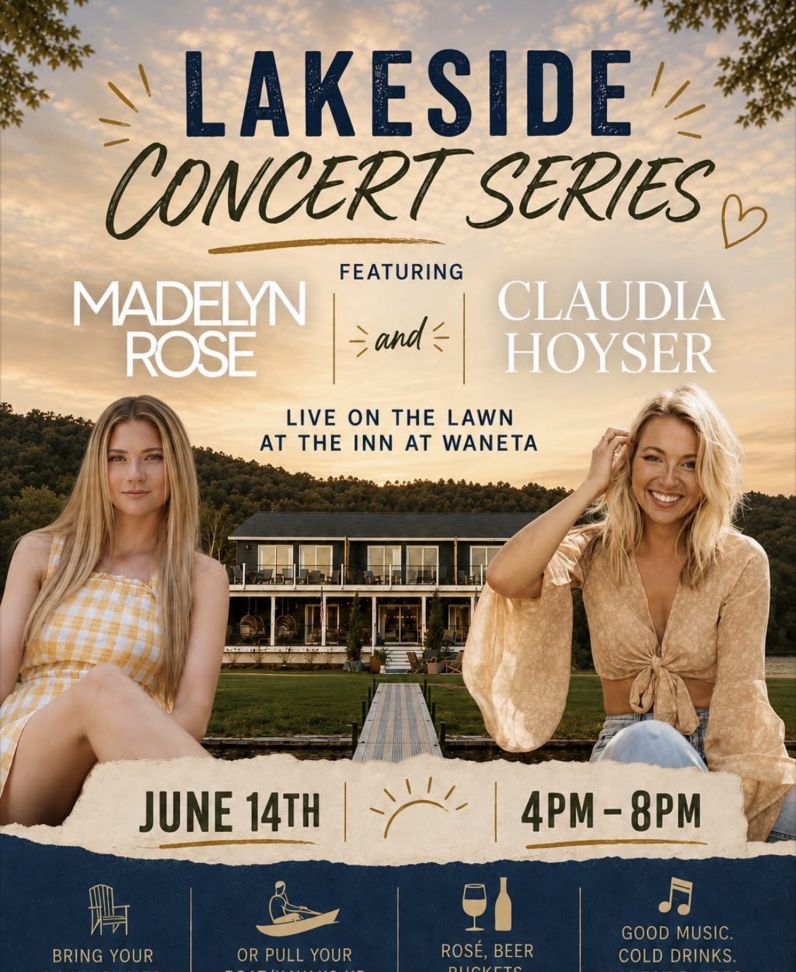 live Music - Madelyn Rose with Claudia Hoyser @ The Inn at Waneta