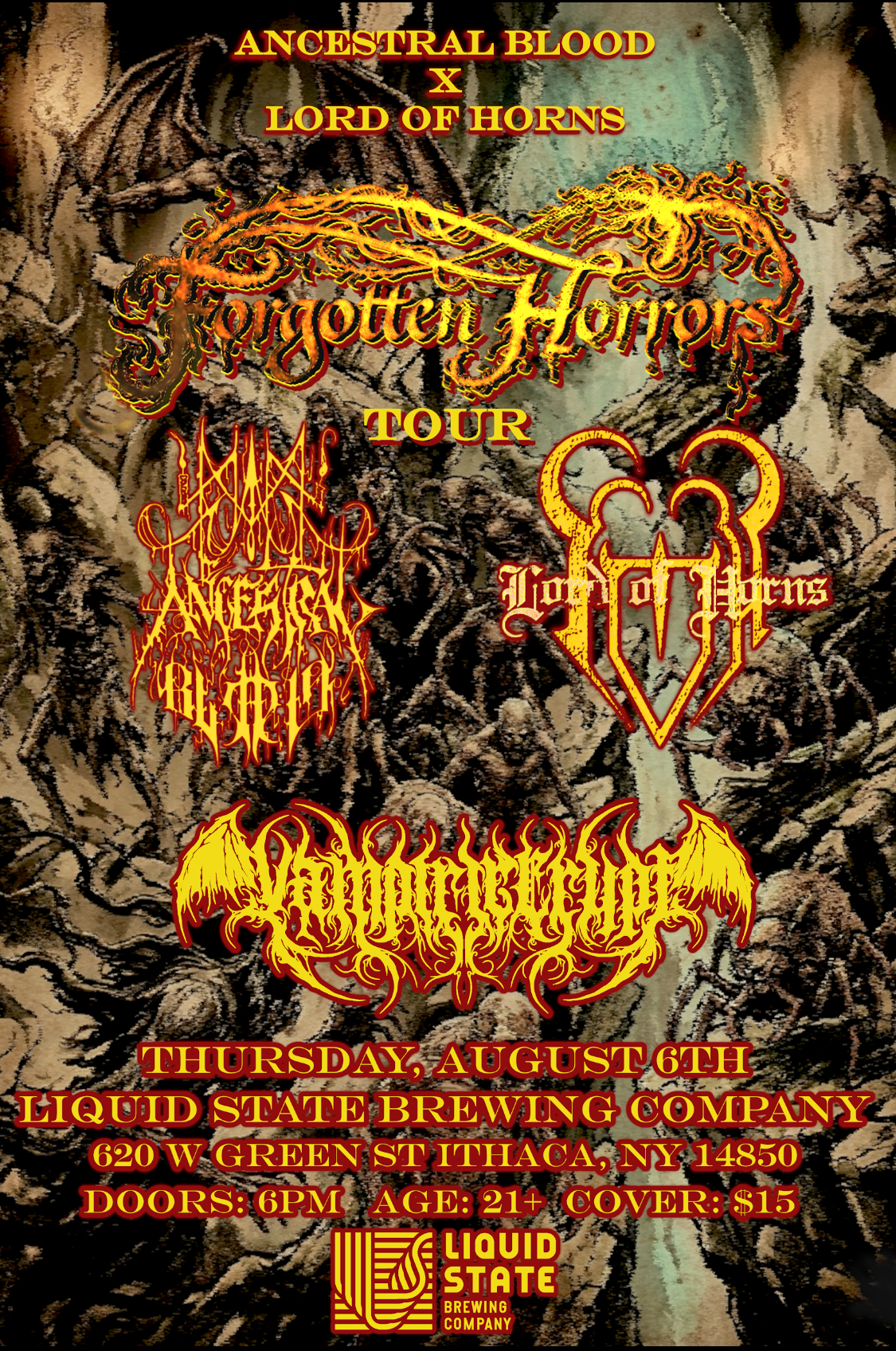 Lord of Horns w/s/g Vampyric Crypt & Ancestral Blood
