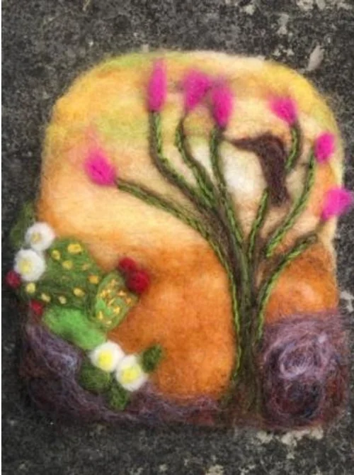 Western Landscape Felting with Lisa DeFrancesco