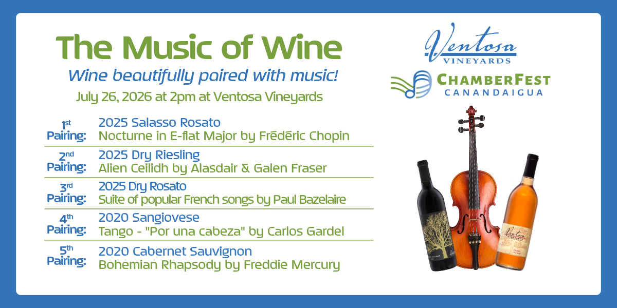 Music of Wine: an outstanding pairing of Ventosa Vineyards wine with chamber music