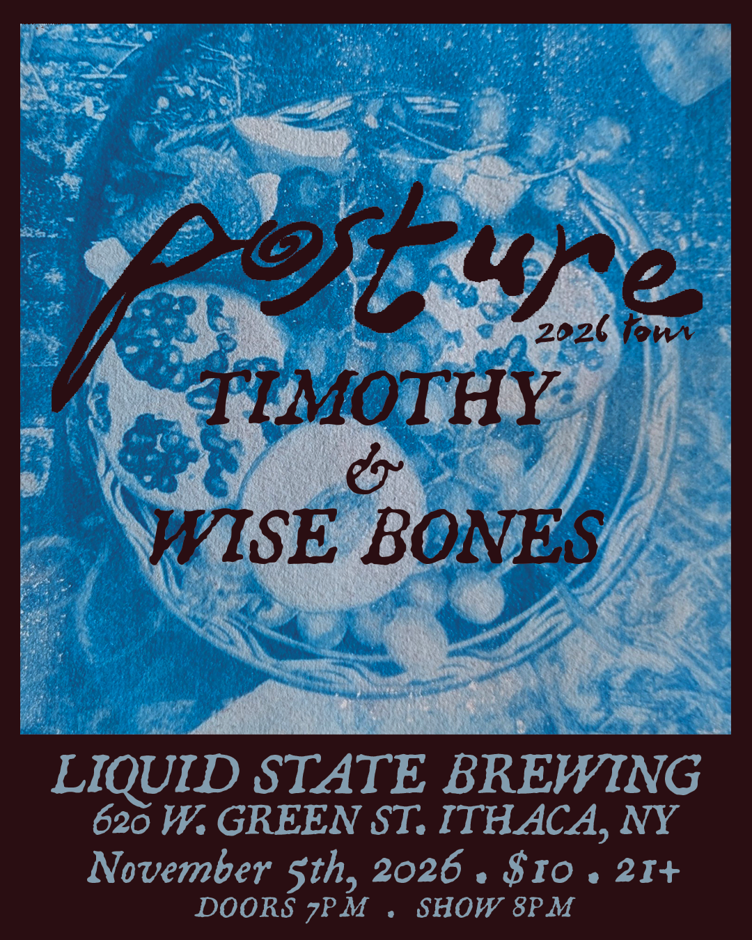 Posture w/s/g Timothy and Wise Bones