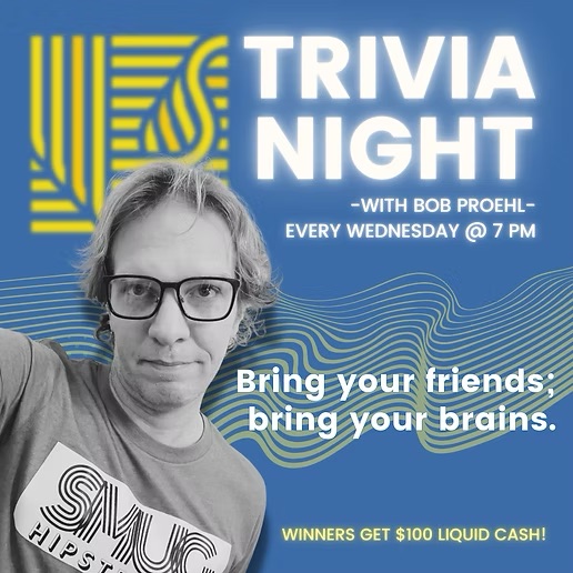 Trivia with Bob Proehl!