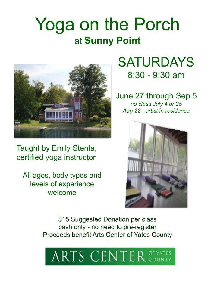 Yoga on the Porch at Sunny Point