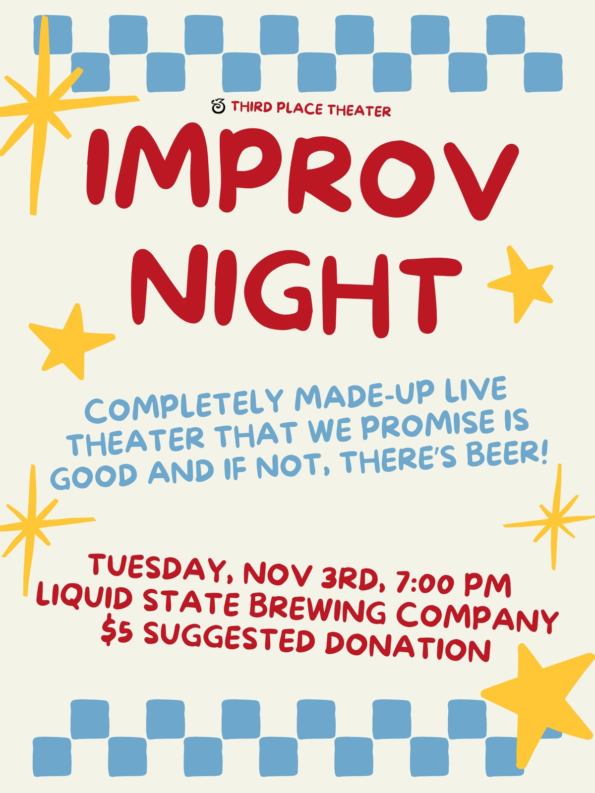 Third Place Theater Presents Improv Night!