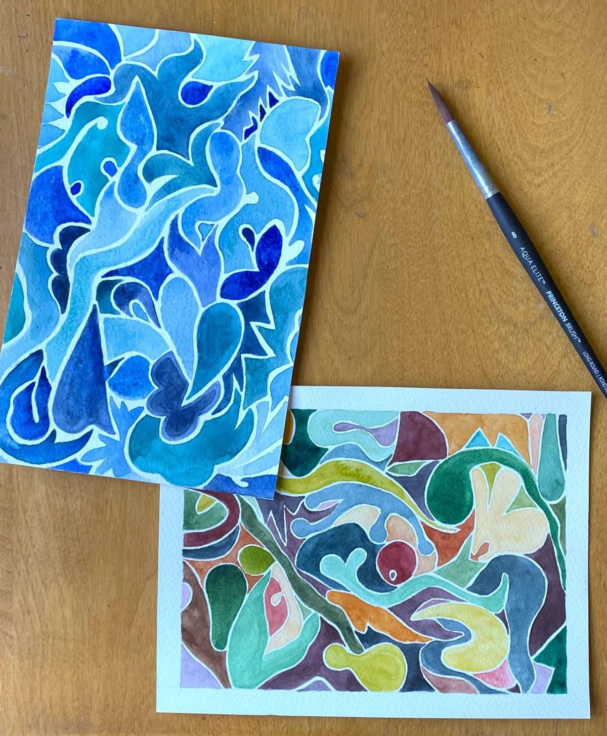 Meditative Watercolor: Exploring Design and Flow with Eve Landen