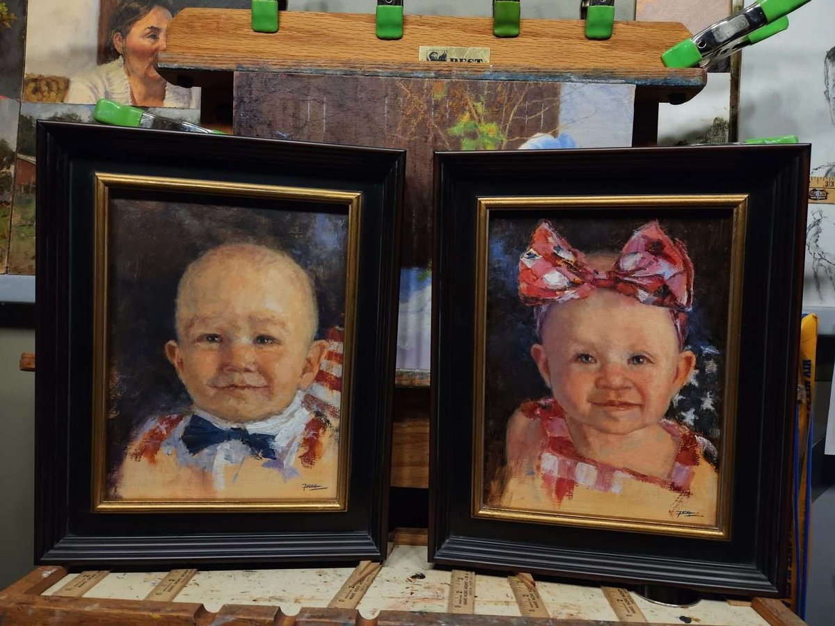 Painting Portraits of Loved Ones in Oil with Kevin Feary
