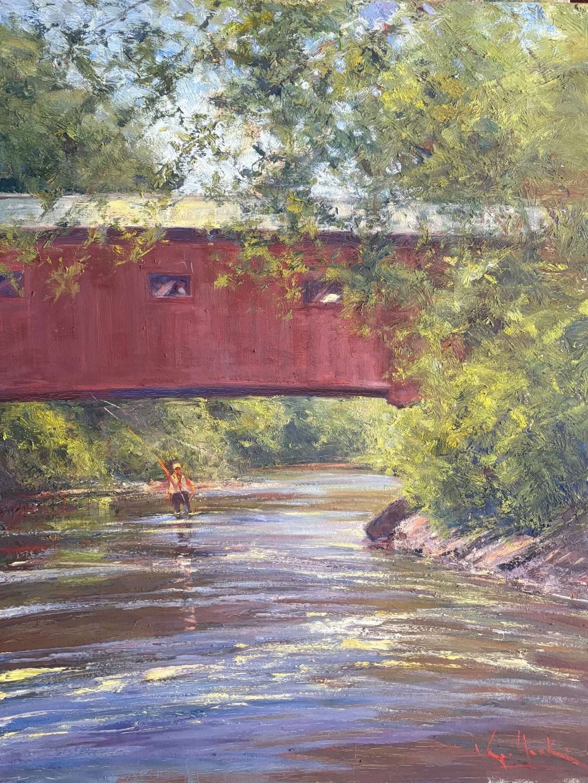 Plein Air in the Finger Lakes with George Van Hook