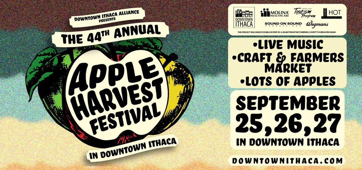 Apple Harvest Festival in Downtown Ithaca