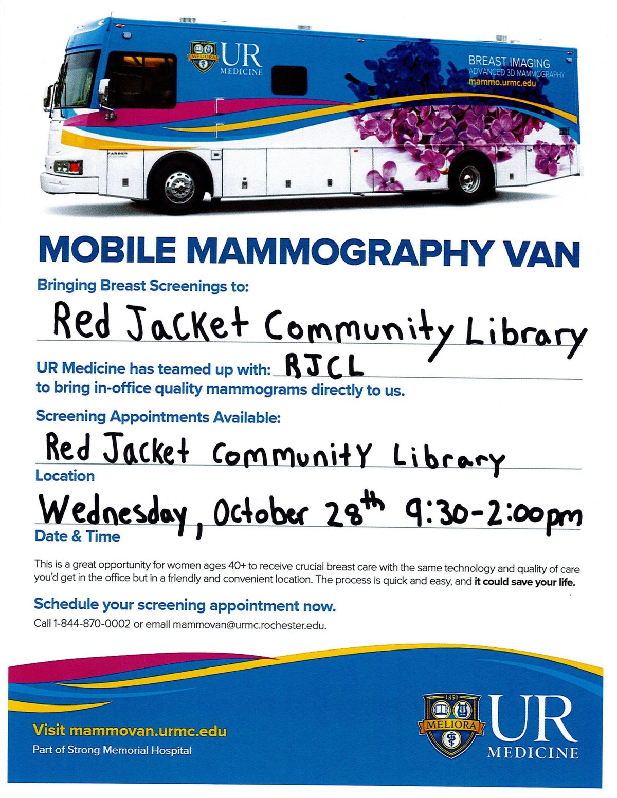 Mobile Mammography Van