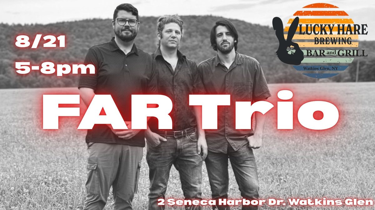 Live music by FAR Trio!