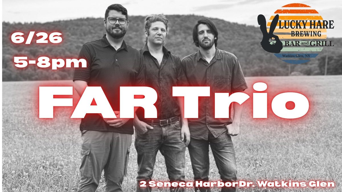 Live music by FAR Trio!