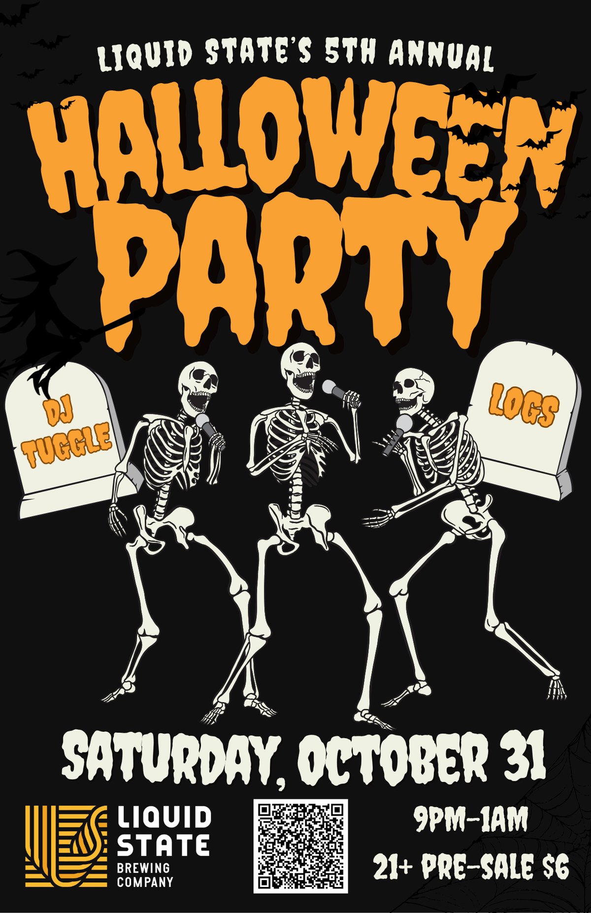 Liquid State's 5th Annual Halloween Dance Party!!!