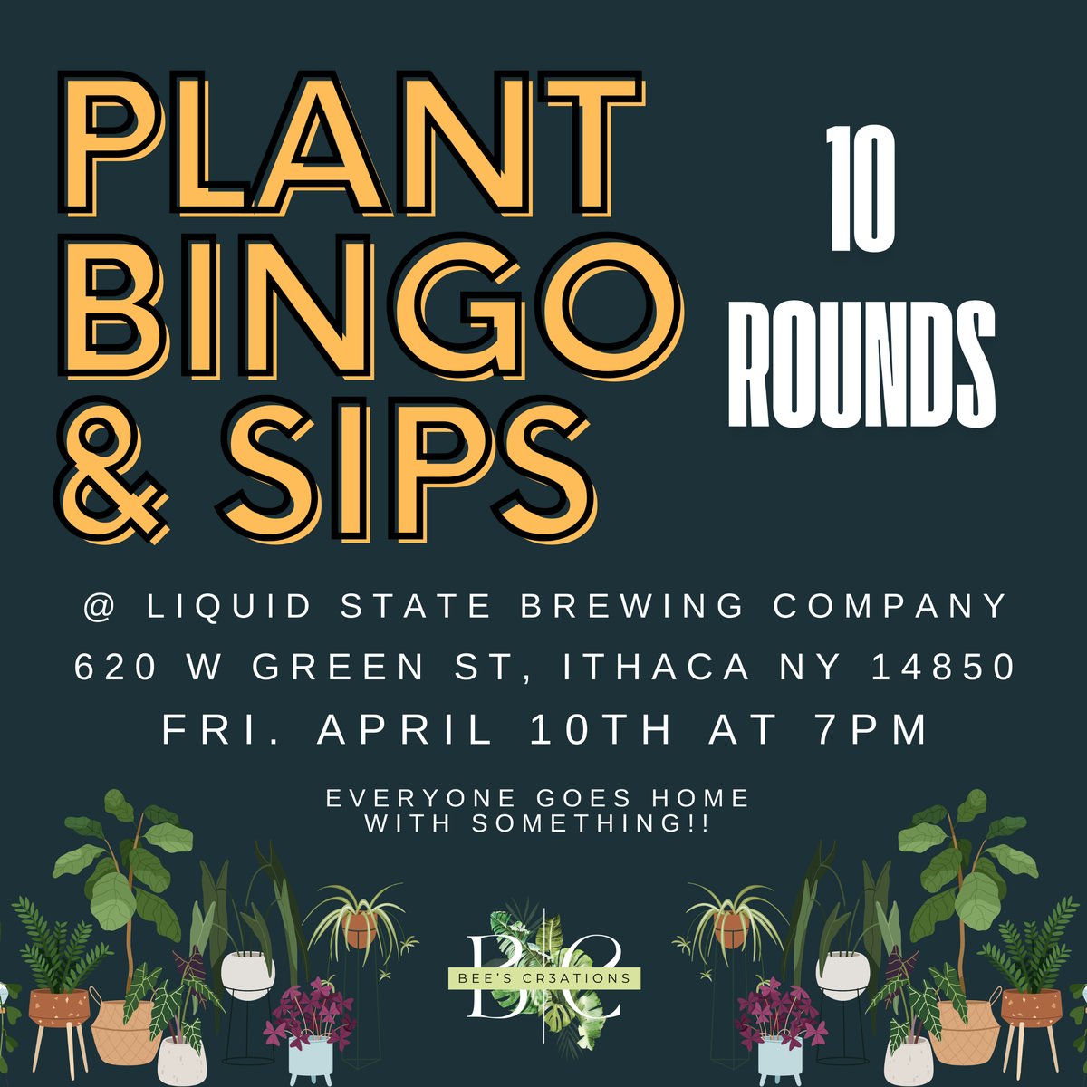 Plant Bingo and Sips!