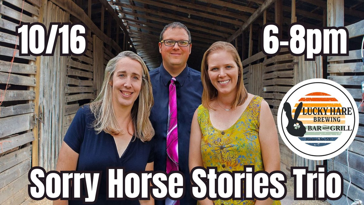 Sorry Horse Stories trio