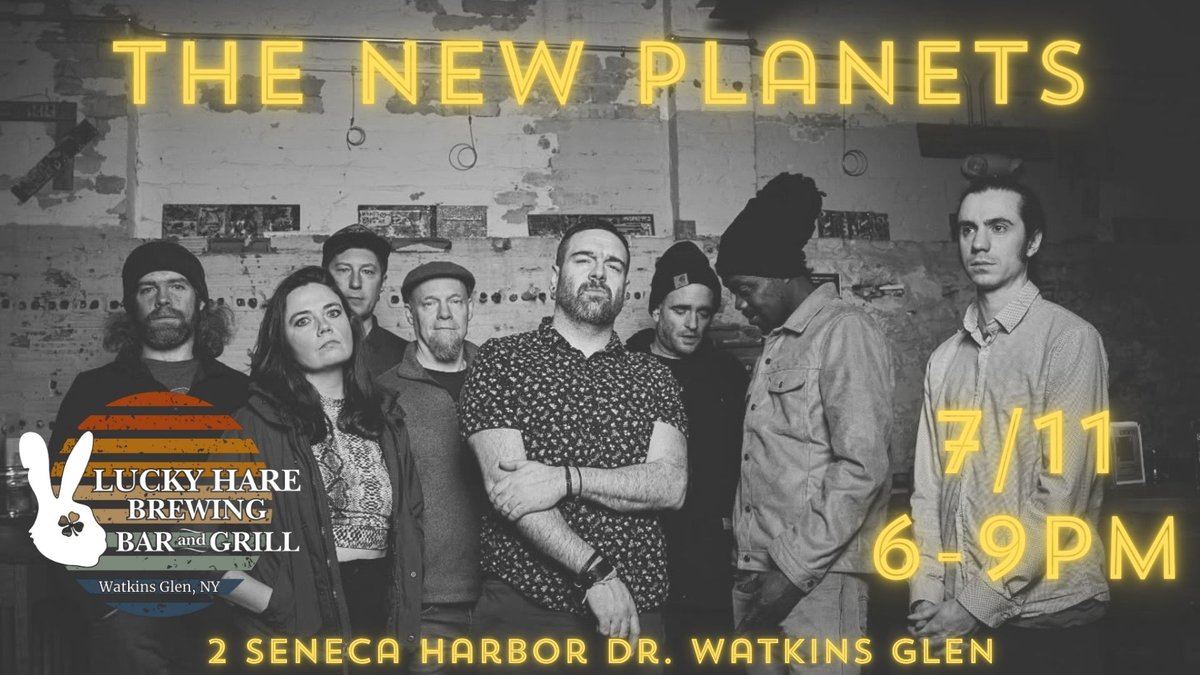 Live music by The New Planets!
