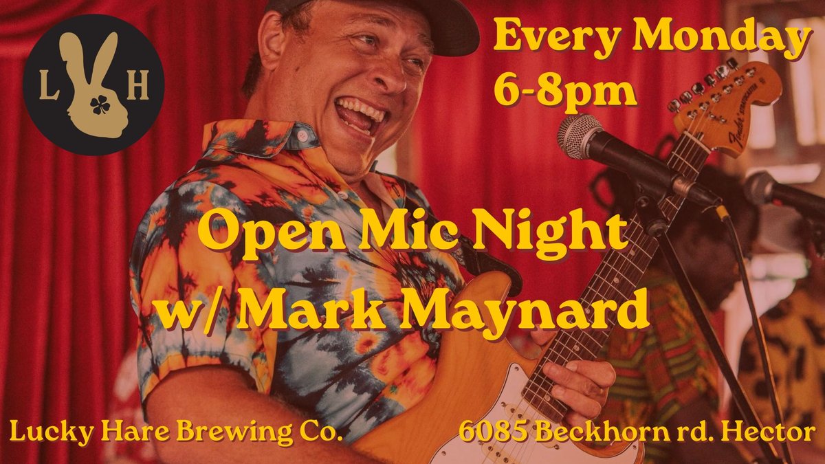 Open mic night with Mark Maynard!