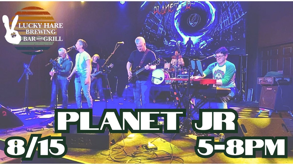 Live music by Planet Jr!