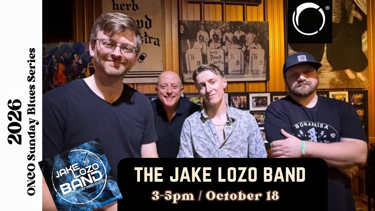 SUNDAY BLUES SERIES: The Jake Lozo Band at ONCO