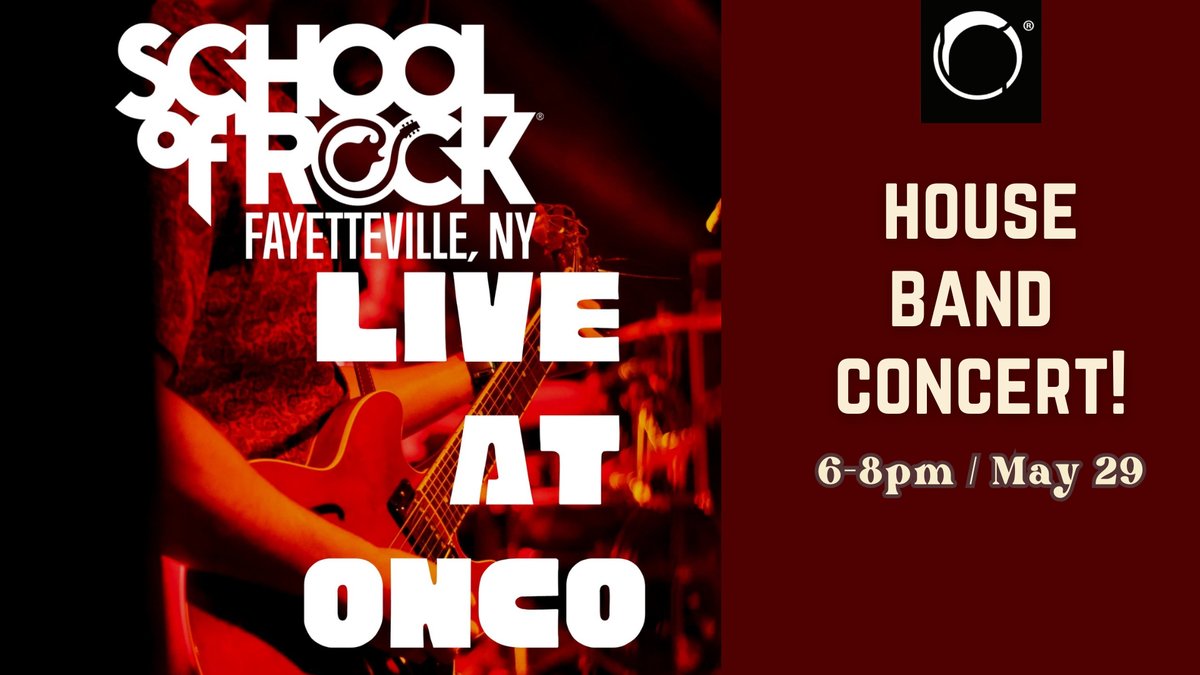 School of Rock at ONCO!