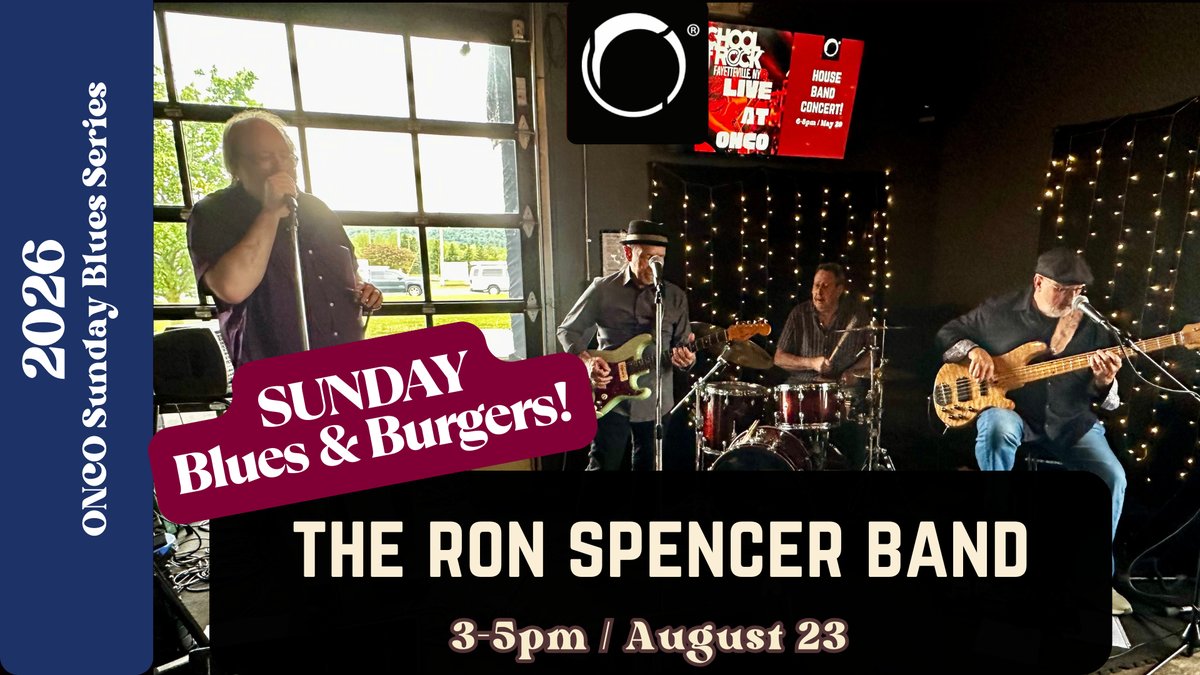 Blues & Burgers / SUNDAY BLUES SERIES: The Ron Spencer Band