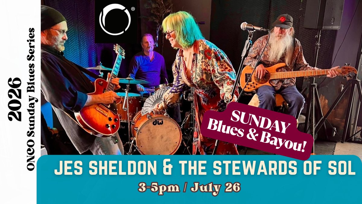 Blues & Bayou /  SUNDAY BLUES SERIES: Jes Sheldon & The Stewards of Sol