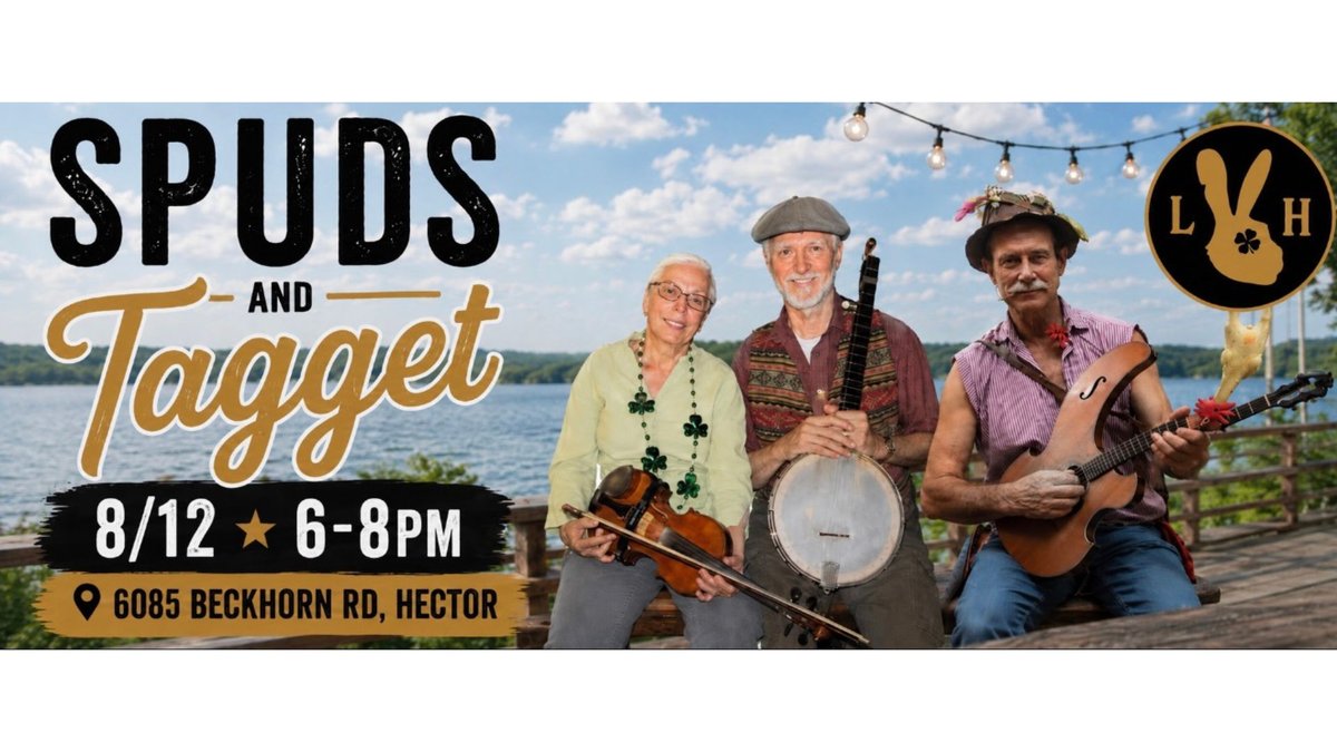 Live music by Spuds and Tagget!