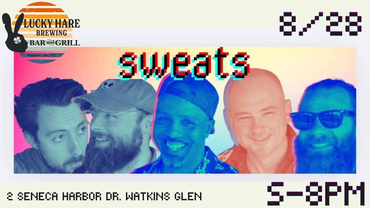 Live music by Sweats!