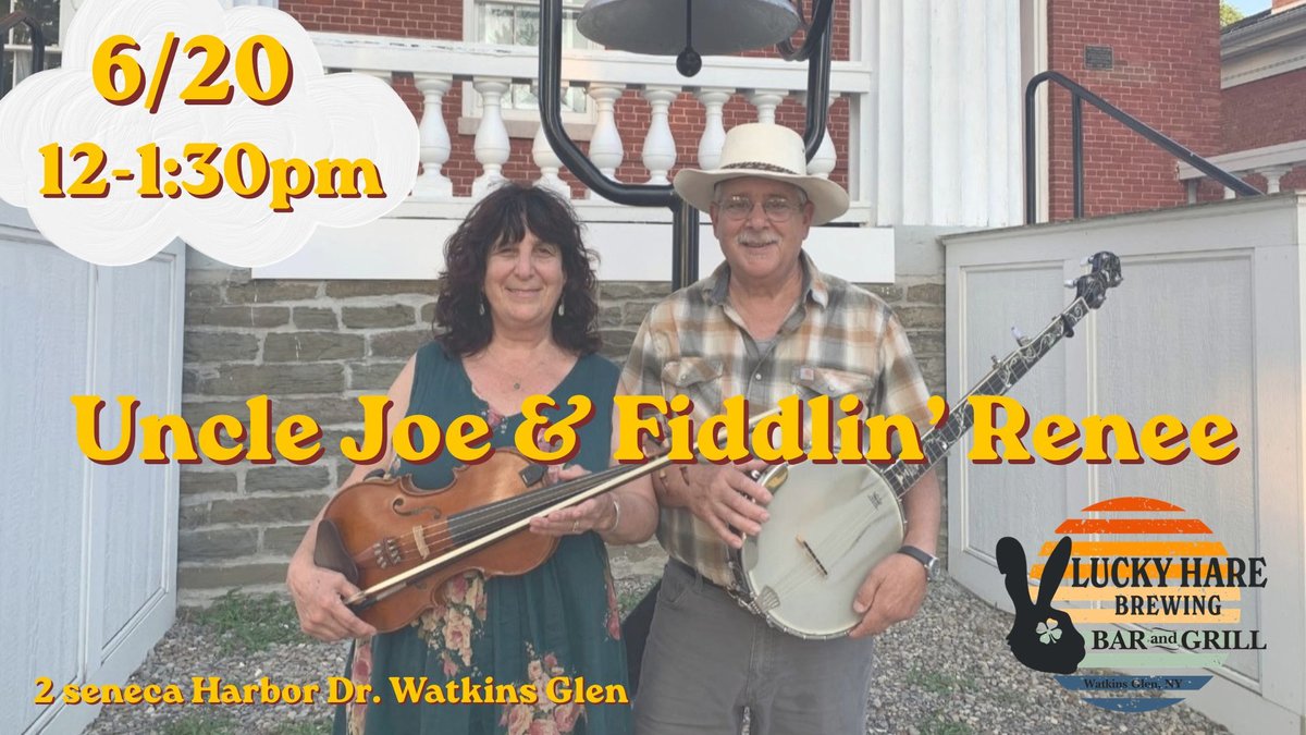 Live music by Uncle Joe & Fiddlin' Renee