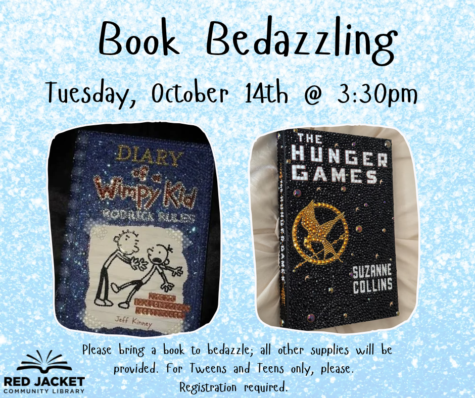 Book Bedazzling for Tweens/Teens